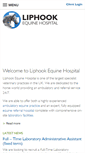 Mobile Screenshot of liphookequinehospital.co.uk